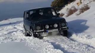 Lada Niva  Snow Performance [upl. by Hnil]