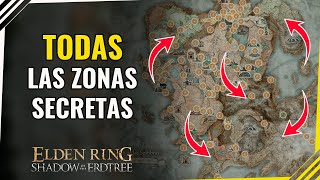 Como llegar a Todas las Zonas del Mapa en Elden Ring DLC [upl. by Nwahsear400]