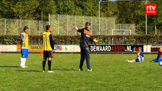 Van Bronkhorst bij trainingskamp CP teams in Assen [upl. by Lattonia10]