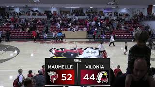 Varsity Bball  Maumelle Hornets at Vilonia Eagles [upl. by Cramer]