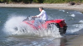 TOP GEAR Inside Look Jeremy Clarksons QuadSki in Lake Como  BBC AMERICA [upl. by Avle]