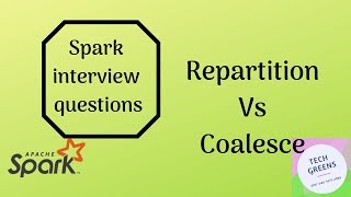 Spark Tutorial  repartition VS coalesce  Spark Interview Questions [upl. by Ahseekan]