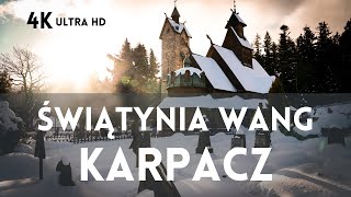 Świątynia Wang w Karpaczu  Zimowa Oaza Spokoju Karpacz film 4K relaksacyjna muzyka [upl. by Masterson]