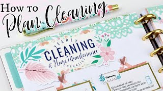 How to Plan Cleaning with a Yearly Cleaning Checklist  Planner Society Kit  Happy Planner Insert [upl. by Shifrah189]