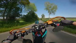 POV RIDE KTM 690 SMCR  TEKMO  ARROW  4K RAW [upl. by Pegeen]