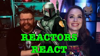 Reactors React to Boba Fett’s Escape From the Sarlacc Pit in “The Book of Boba Fett Chapter 1” [upl. by Asirehc596]