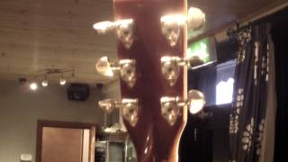 Chinese D45 COPY GUITAR  customised headstock [upl. by Ingrim239]