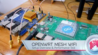 OpenWRT  Mesh WiFi between different brands amp Performance Test [upl. by Giavani]