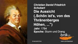 Christian Daniel Friedrich Schubart Die Aussicht 1784 [upl. by Anilahs]