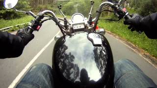 Probando la Yamaha Virago XV 535 [upl. by Naitsirhk]