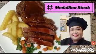 How to Cook Medallion Steak easy and quickly delicious recipe [upl. by Deeann]