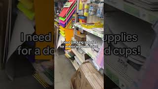 Where to get shipping supplies for your small business for CHEAP  Shop with me dollartree [upl. by Yerrok]