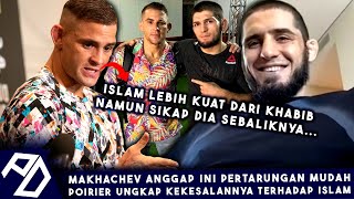 BEGINI RESPON DUSTIN POIRIER DI REMEHKAN ISLAM MAKHACHEV [upl. by Ronni]