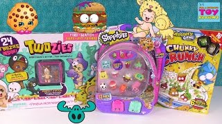 Shopkins Twozies Grossery Gang Color Change Blind Bag Toy Review Opening  PSToyReviews [upl. by Ahseniuq816]