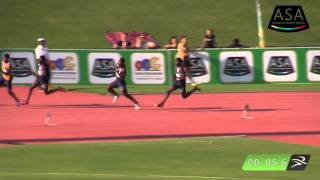 SA Champs 2016  Men u18 200m [upl. by Ennaitsirk]