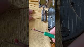 Pleats stitchingHow to sew shorts youtubeshorts [upl. by Reeher]