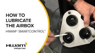 How to lubricate the SmartControl airbox om a HWAM® SmartControl™ wood burning stove [upl. by Doubler]