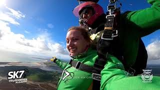 Tandem Skydive Salto de Paraquedas Algarve Olesea [upl. by Rap]