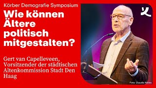 Körber Demografie Symposium 2023 Die Stadt Den Haag Wie können Ältere politisch mitgestalten [upl. by Ycul]