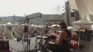 Bajo Sueños quotLa Silueta de tu Sombra  nada de amor quot Drum Cam GARISIMA FEST [upl. by Eneles]