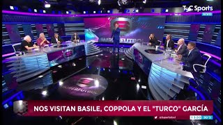 El Coco Basile el Turco García y Guillermo Coppola en Superfútbol [upl. by Ecinnahs]