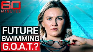 The woman who famously beat swimming GOAT Katie Ledecky is ready for more  60 Minutes Australia [upl. by Hally]