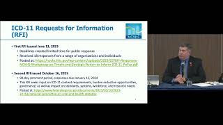 ICD11 Presentation and Conversation Updates Important Changes and Future Decisions [upl. by Notliw751]