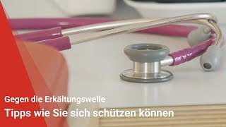 Erkältungswelle Tipps wie Sie sich schützen können [upl. by Nodnarbal760]