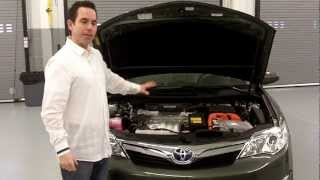 2012 Camry Hybrid and Explanation of Hybrid Synergy Drive [upl. by Ameerak]