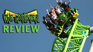 Monster Review Adventureland Gerstlauer Infinity Coaster [upl. by Gnilrets]