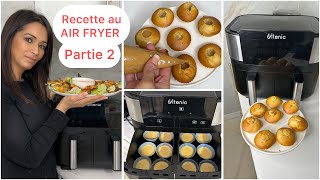 Recette au AIR FRYER  Cupcakes au caramel crémeux  Un délice 👌😋 airfryer recette ultenick20 [upl. by Esilehc74]