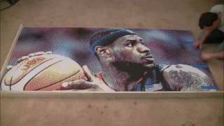 Lebron James Mosaic  John OHearn [upl. by Dessma]