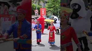 Festive fun in Futian dragon boat races [upl. by Martinelli433]