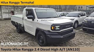 Toyota Hilux Rangga Pick Up High 24 Diesel AT AN110 review  Indonesia [upl. by Johiah]