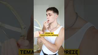 GRWM NA TEMATYCZNĄ IMPREZĘ grwm fashion outfit męska pielęgnacja skincare kosmetykidlamężczyzn [upl. by Essej989]