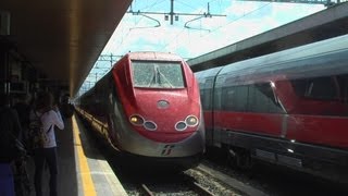 HD Rome Termini to Florence Santa Maria Novella  FS ETR 500 Frecciarossa Full journey 060413 [upl. by Williamsen]