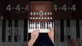 DOORS Chase Piano Tutorial shorts [upl. by Artek]