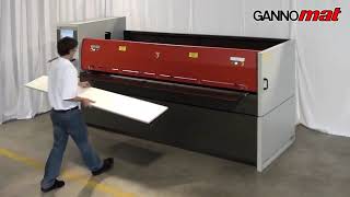 Gannomat Express S1 CNC Drilling Hinge amp Hardware Inserting Machine [upl. by Nilhsa]