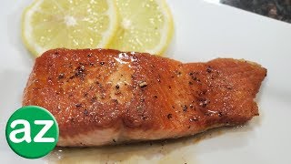 How to Cook Salmon in a Frying Pan [upl. by Nnylyahs]