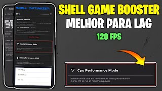 🚨 SHELL OPTIMIZER Melhor Game Booster 2024 Para JOGAR Sem Lag [upl. by Aicina]