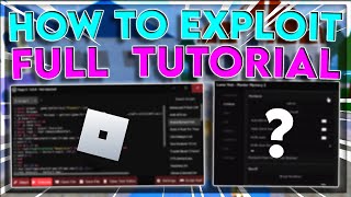 EASY How To Exploit  Use Scripts In ROBLOX  Full Tutorial For Exploiting  SEPTEMBER 2023 [upl. by Ettesil]