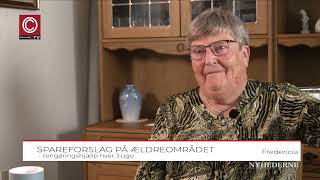 Spareforslag på rengøringen for ældre  Erna er en af dem der bliver ramt hårdt [upl. by Haiasi]