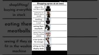 SHOPPING SPREE roblox robloxfunny robloxikea Ikea Ikeamemes shorts [upl. by Sternlight]