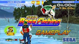 Sega Bass Fishing Arcade Gameplay [upl. by Aikar]