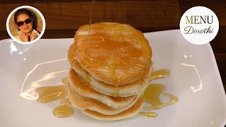 Prawdziwe amerykańskie PANCAKES Przepis jak zrobić te puszyste i delikatne naleśniki MENU Dorotki [upl. by Aibos313]