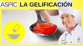 LA GELIFICACIÓN Cocina molecular la técnica de Gelificaciòn [upl. by Nancee]