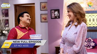 FULL EPISODE 4055  Babita Ne Diya Jethalal Ko Special Gift  Taarak Mehta Ka Ooltah Chashmah [upl. by Nichola]