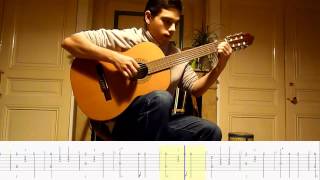 Douce Nuit Stille Nacht  TABLATURE guitare [upl. by Cuthburt]