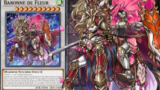 NEW BARONNE DE FLEUR In Dino Deck Dinos are TOP TIER AGAIN YuGiOh Master Duel [upl. by Corbie]