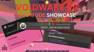 Best roblox bedwars script Voidware GODMODE showcase [upl. by Thurlow]